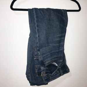 Blue American Eagle mom jeans